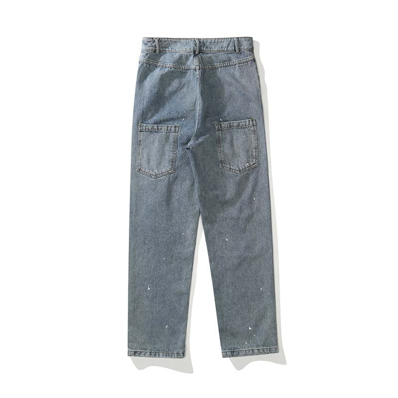 Extreme Aesthetic 'Home Made' Distressed Denim Jeans