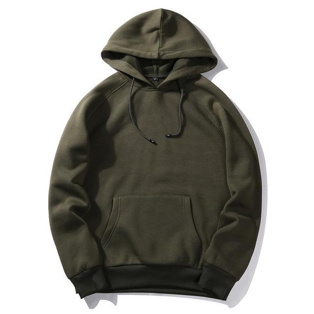 Basic Pullover Hoodie - Multiple Colors - CLOUT COLLECTION