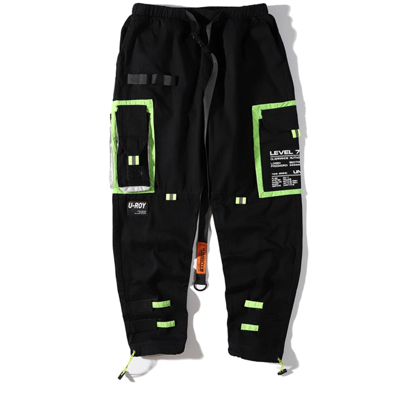 UNI-ROY Belted Cargo Joggers - CLOUT COLLECTION