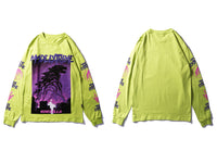 Extreme Aesthetic 'Godzilla' Long Sleeve Tee - CLOUT COLLECTION