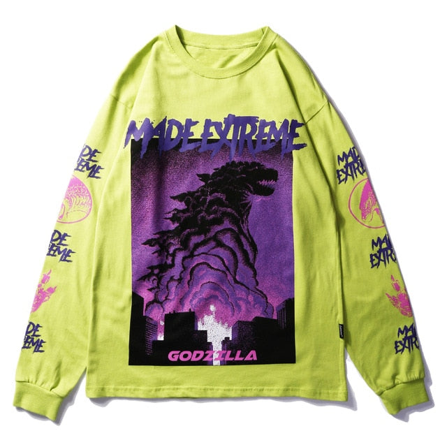 CLOUT COLLECTION ™  Extreme Aesthetic 'Desert Heat' Custom Embroidered Varsity  Jacket